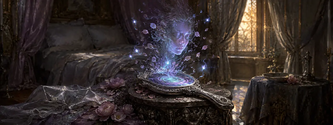 The Mirror of the Untruth — artwork